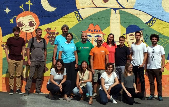 il gruppo completo di BikeSquare